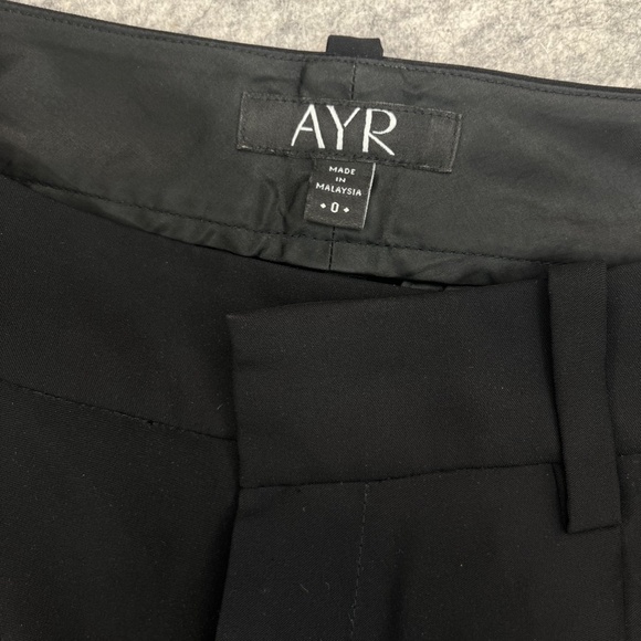AYR Drop Crotch Black Shorts - Picture 5 of 6